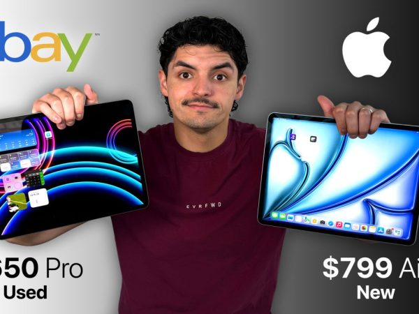 New M2 iPad Air or old iPad Pro, which is the better value? [Video]