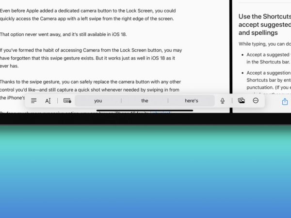 iPad power user tip: Hide the floating keyboard row so it won’t hide your content